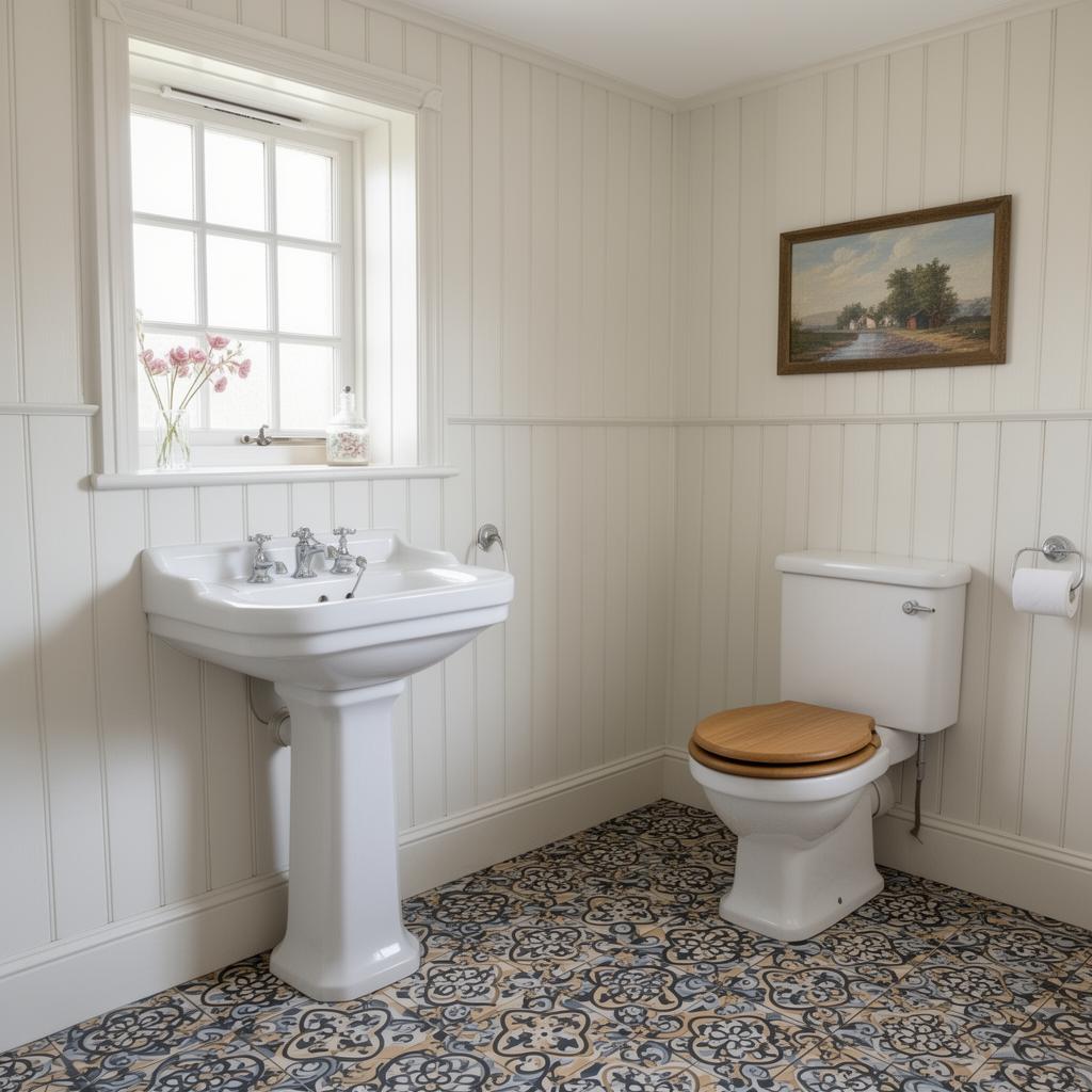 Classic Victorian cloakroom in Poole
